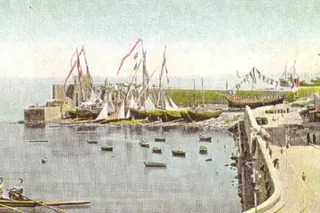 Cantieri navali nel porto