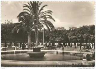 Cartolina d'epoca della villa