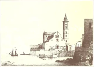 Incisione di chiesa