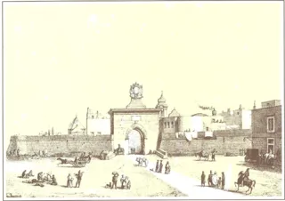 Incisione di porta urbica