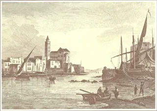 Incisione del porto