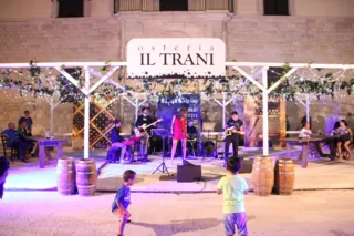 Palco con band