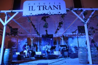 Palco con band