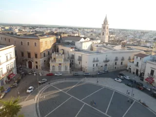 Veduta del centro storico di Andria