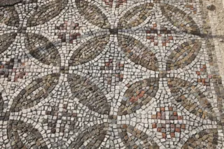 Mosaico archeologico a Canosa di Puglia