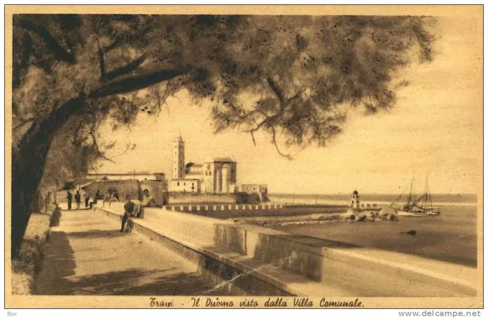 Cartolina d'epoca del lungomare