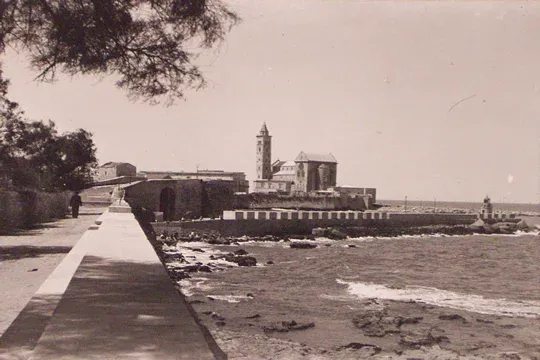 Cartolina d'epoca del lungomare