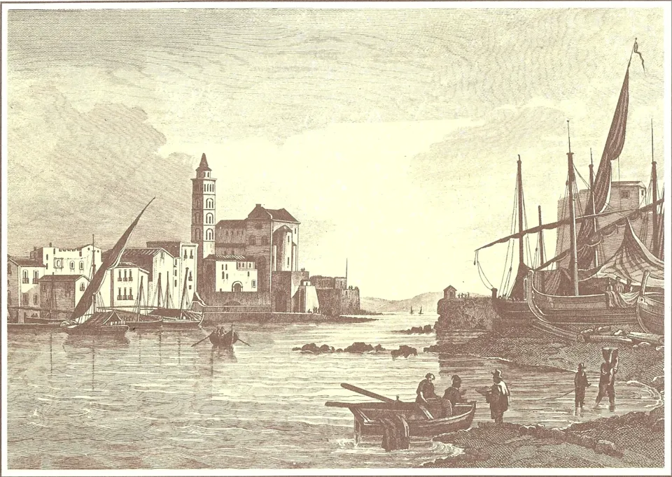 Incisione del porto