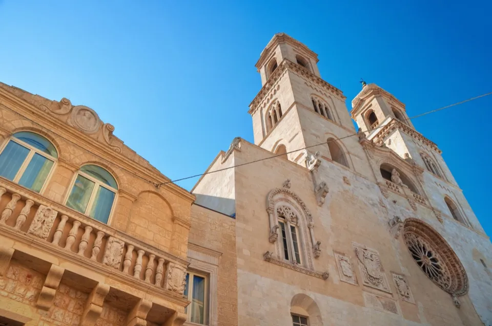 La Cattedrale di Altamura nel centro storico