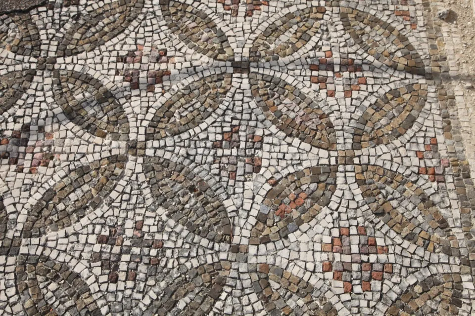Mosaico archeologico a Canosa di Puglia