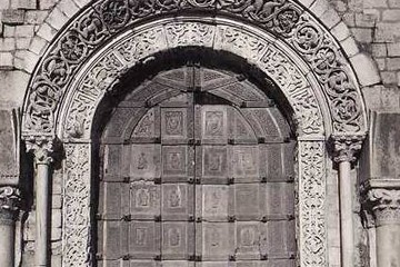 La porta bronzea di Barisano da Trani