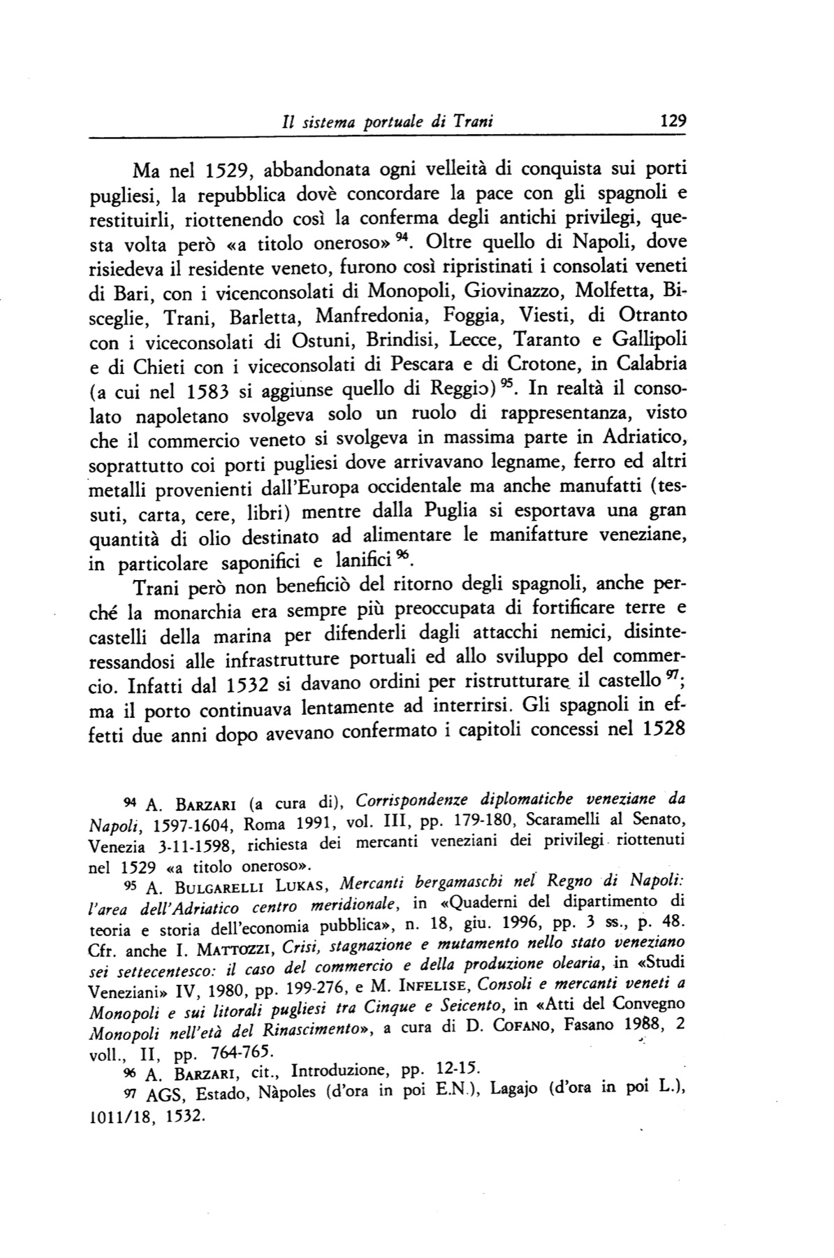 Pagina 129 — Maria Sirago, Archivio Storico Pugliese, 1998