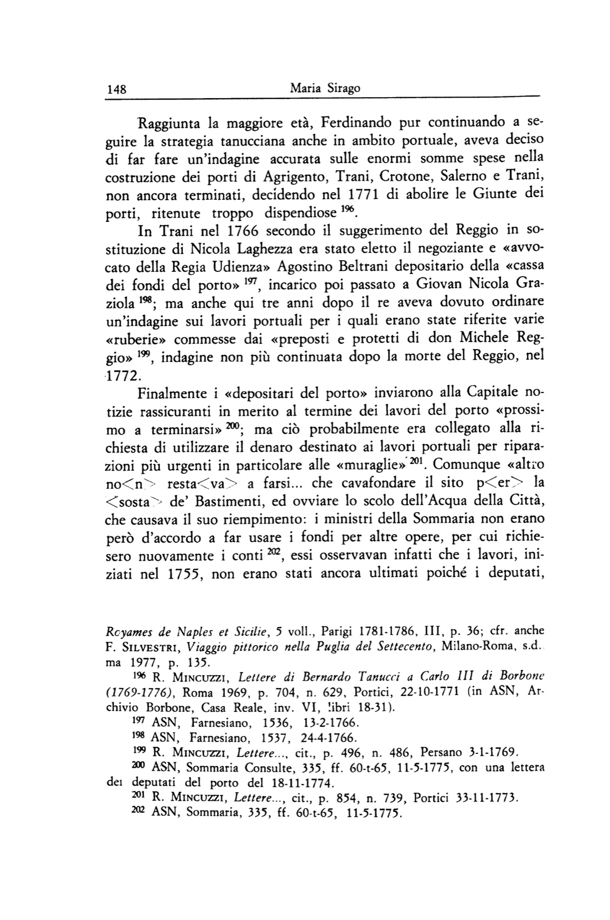 Pagina 148 — Maria Sirago, Archivio Storico Pugliese, 1998