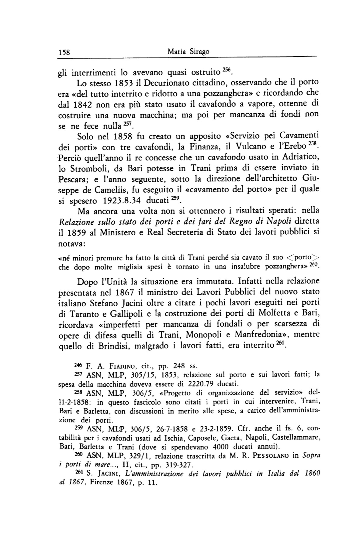 Pagina 158 — Maria Sirago, Archivio Storico Pugliese, 1998
